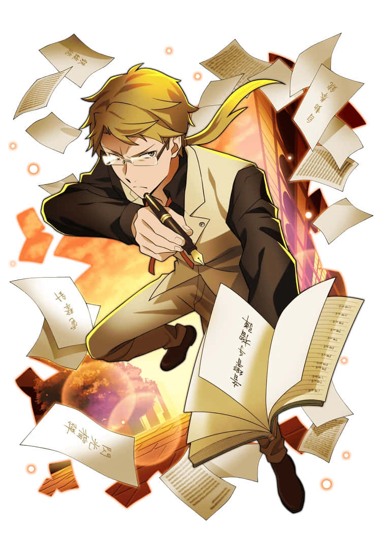 Kunikida In Action Wallpaper