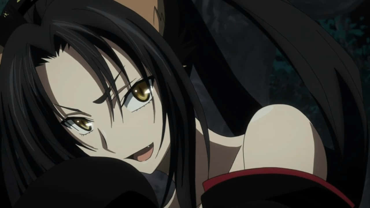 Kuroka_ Toujou_ Closeup_ Anime_ Character Wallpaper