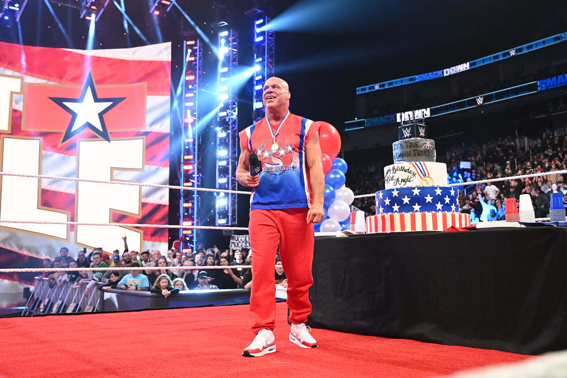 Kurt Angle 54th Birthday Celebration Wallpaper