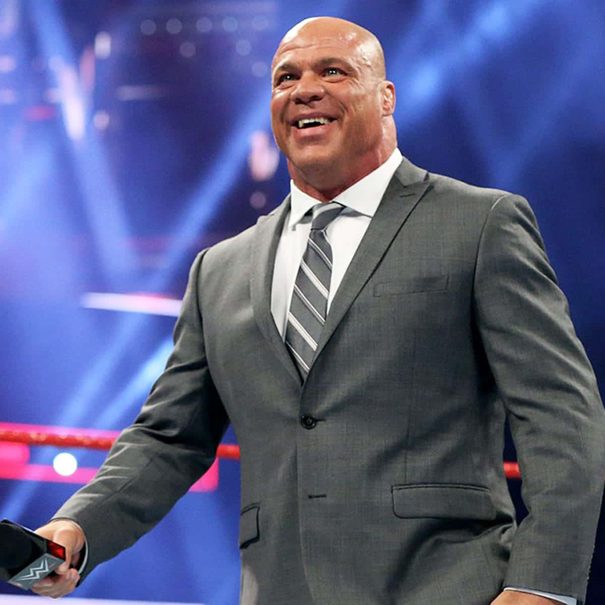 Kurt Angle As Wwe Raw General Manager Wallpaper