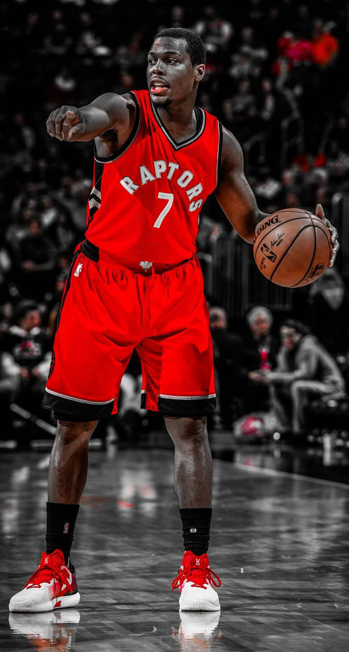 Kyle Lowry Selective Color Wallpaper