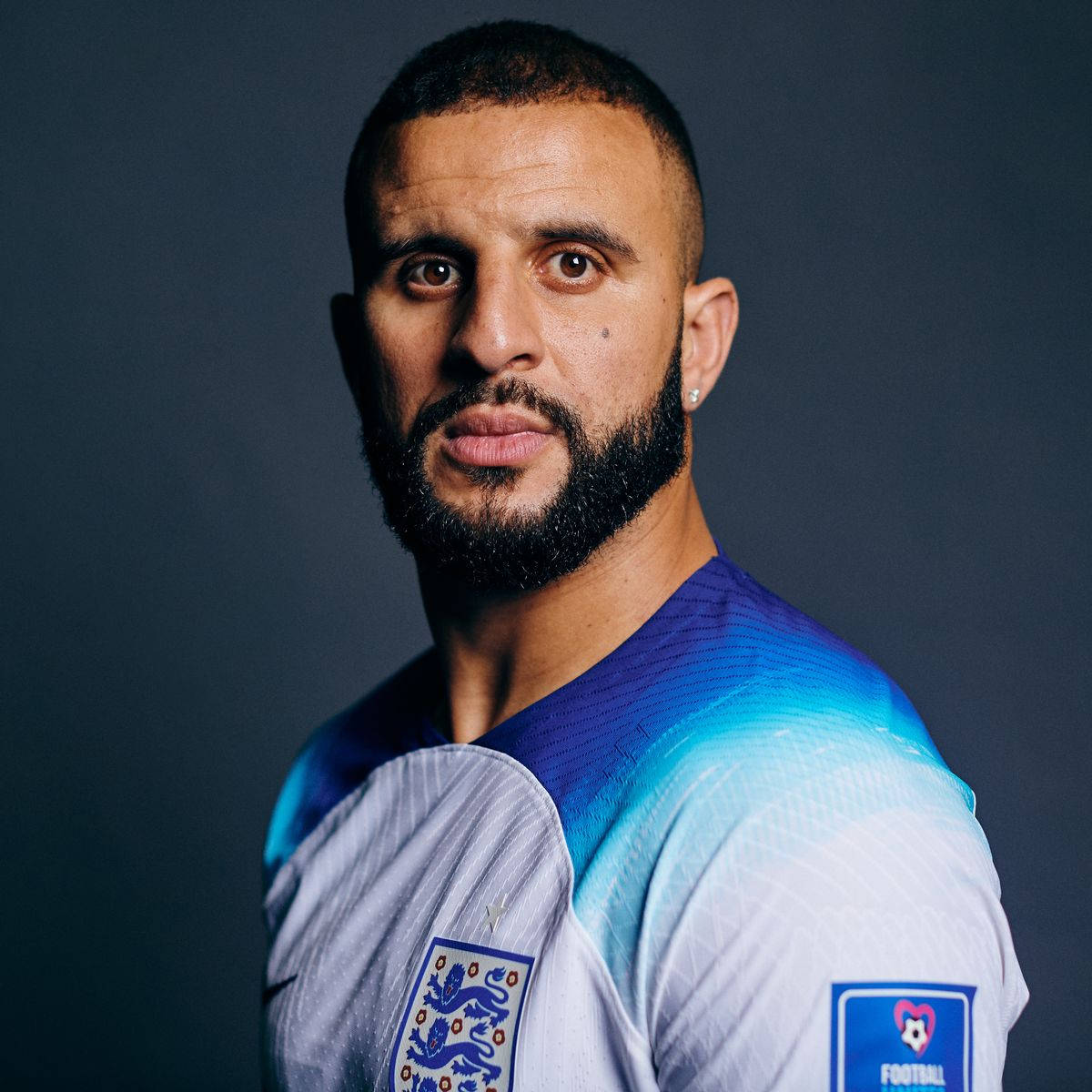 Kyle Walker Portrait Shot Wallpaper