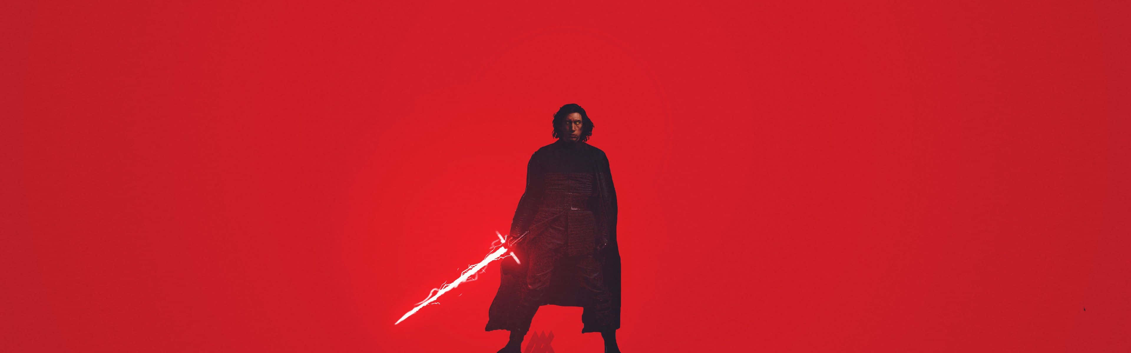 Kylo Ren Conjures A Force Storm Wallpaper