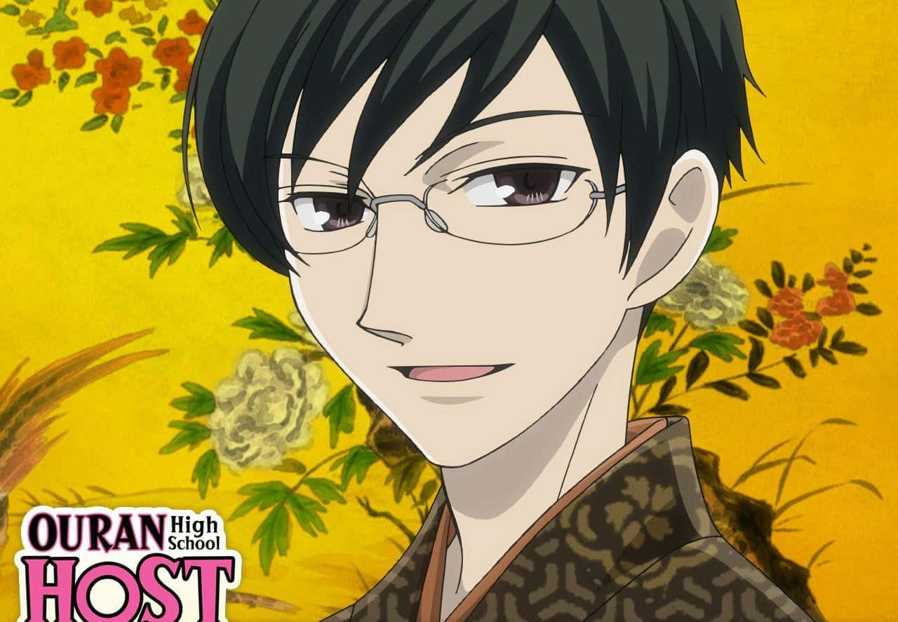 Kyoya Ootori From Ouran High School Host Club Wallpaper