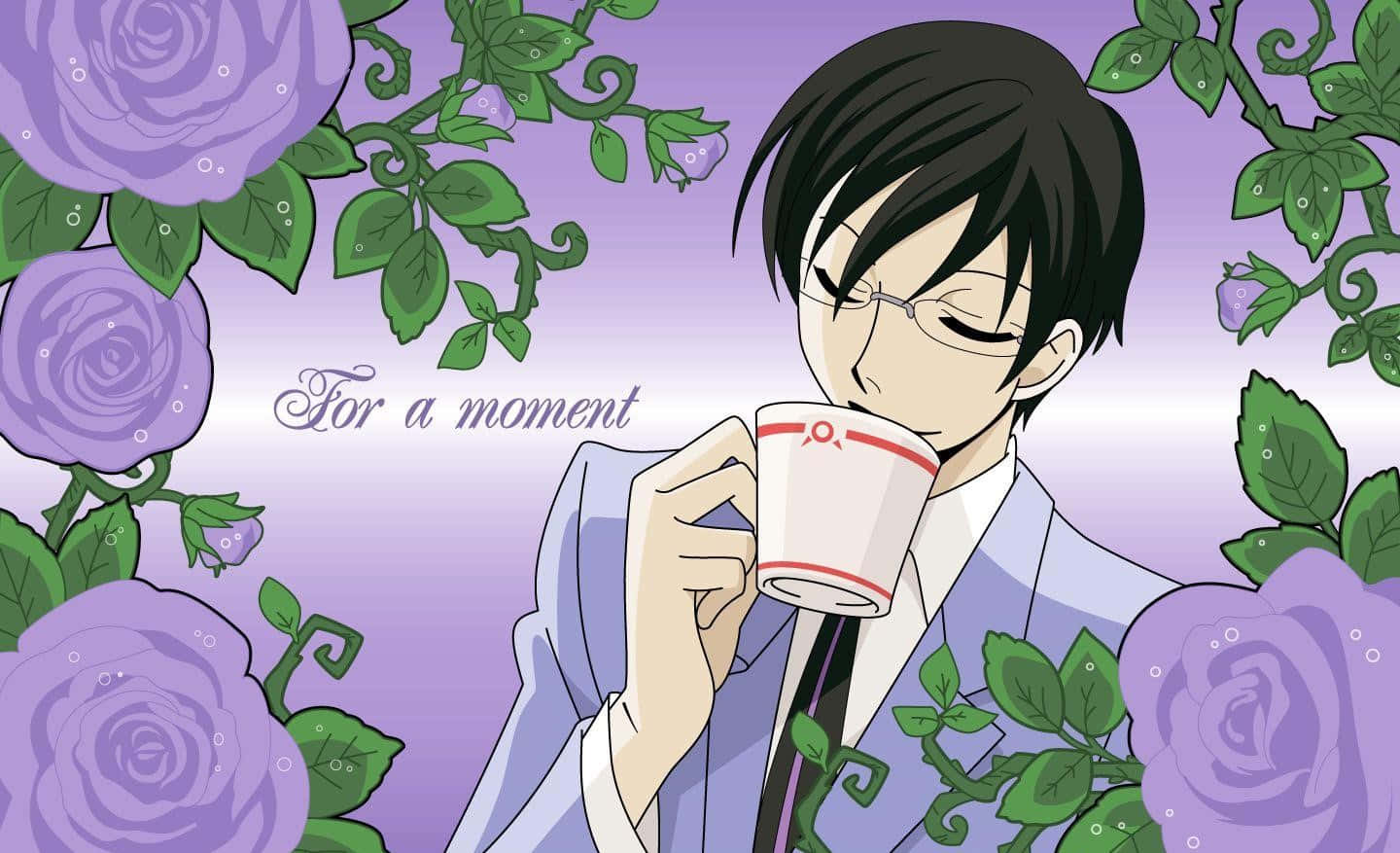 Kyoya Ootori - The Cool And Intelligent High School Vice President Wallpaper