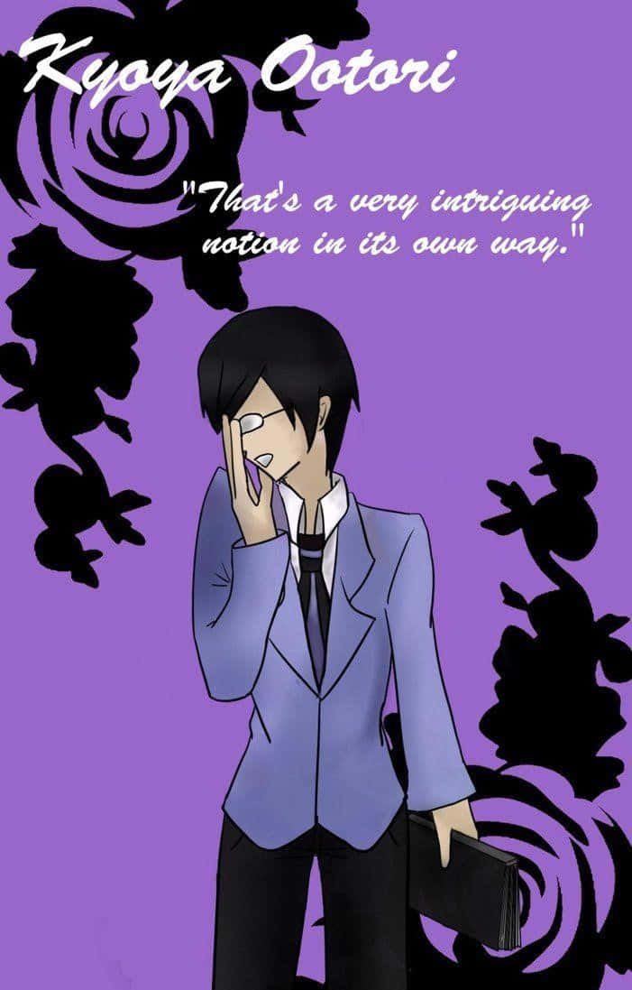 Kyoya Ootori - The Mastermind Of The Host Club Wallpaper