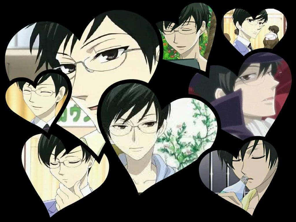 Kyoya Ootori, The Well-dressed Intellectual From Ouran High School Host Club Wallpaper