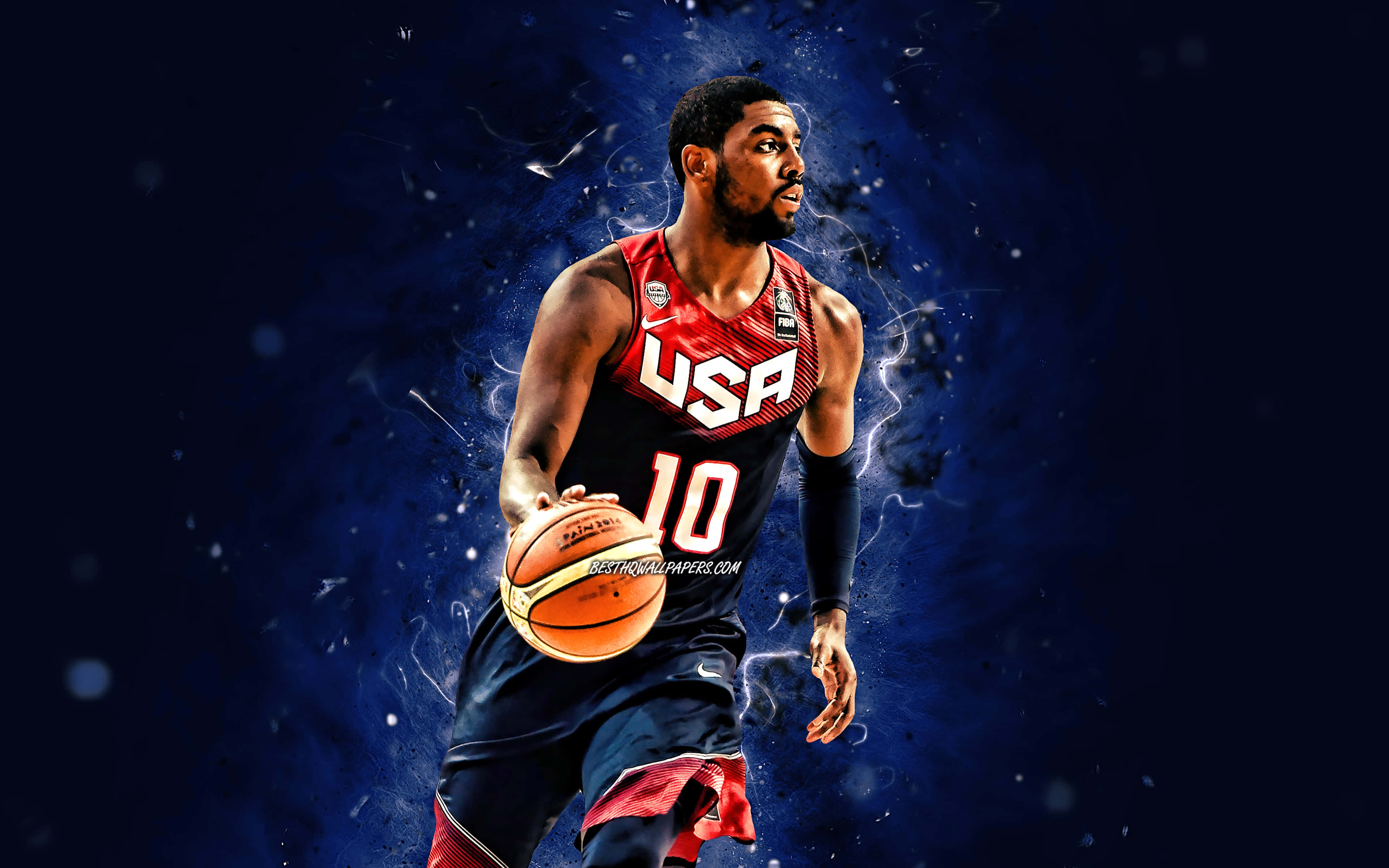 Kyrie Irving Breaking Boundaries, Staying Cool Wallpaper