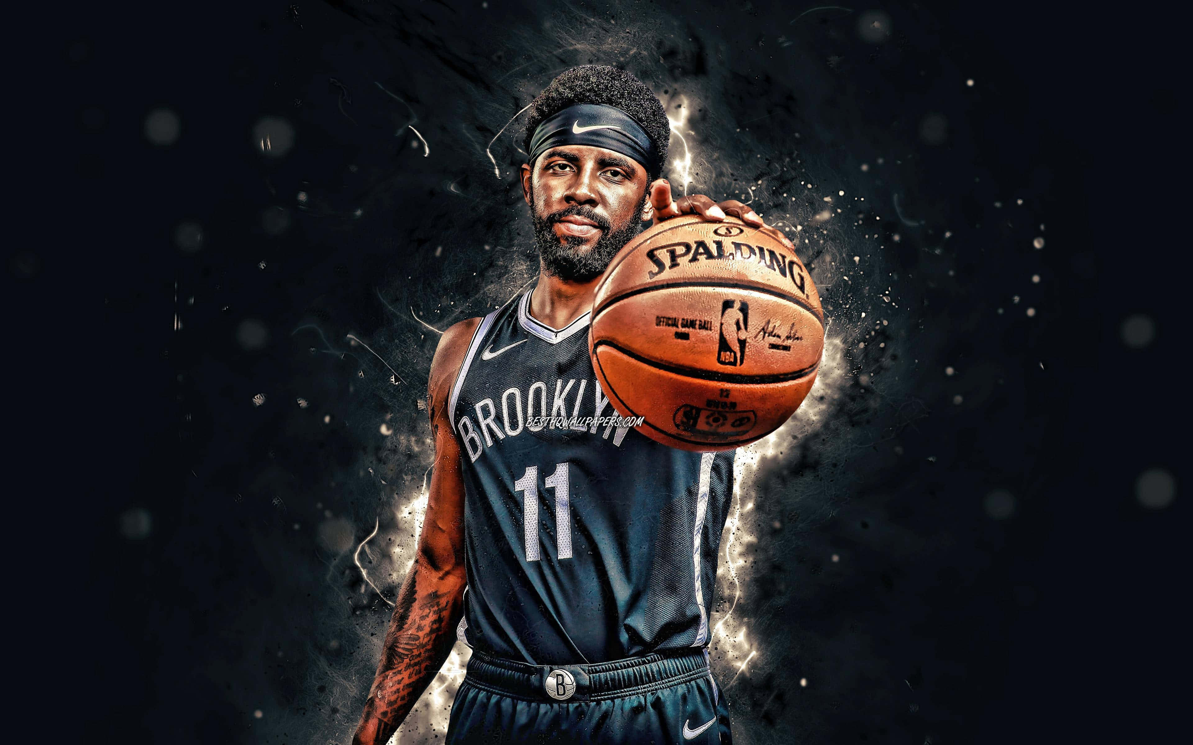 Kyrie Irving Looking Cool. Wallpaper