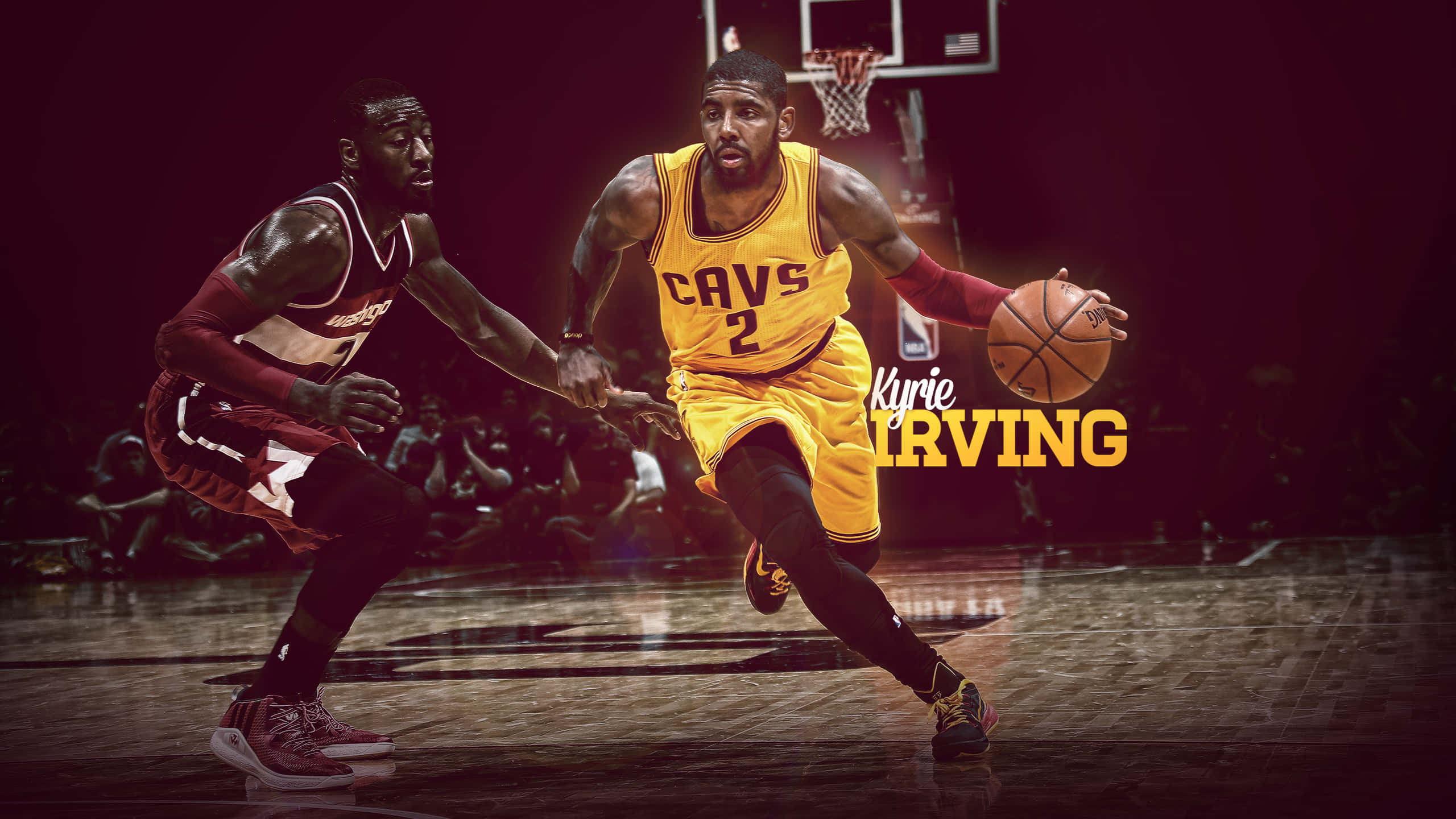 Kyrie Irving Looking Fresh And Cool Wallpaper