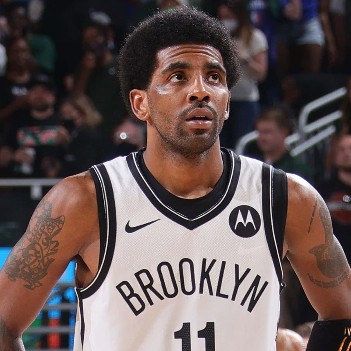 Kyrie Irving Makes His Debut With The Brooklyn Nets Wallpaper