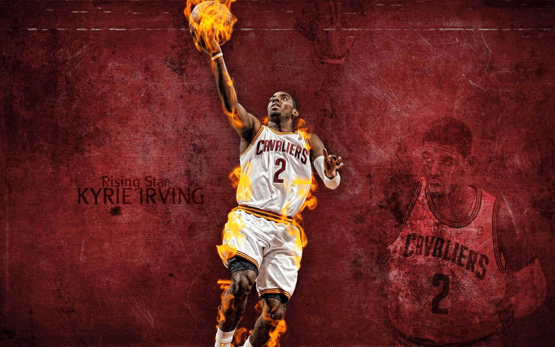 Kyrie Irving Poses For A Cool Picture Wallpaper