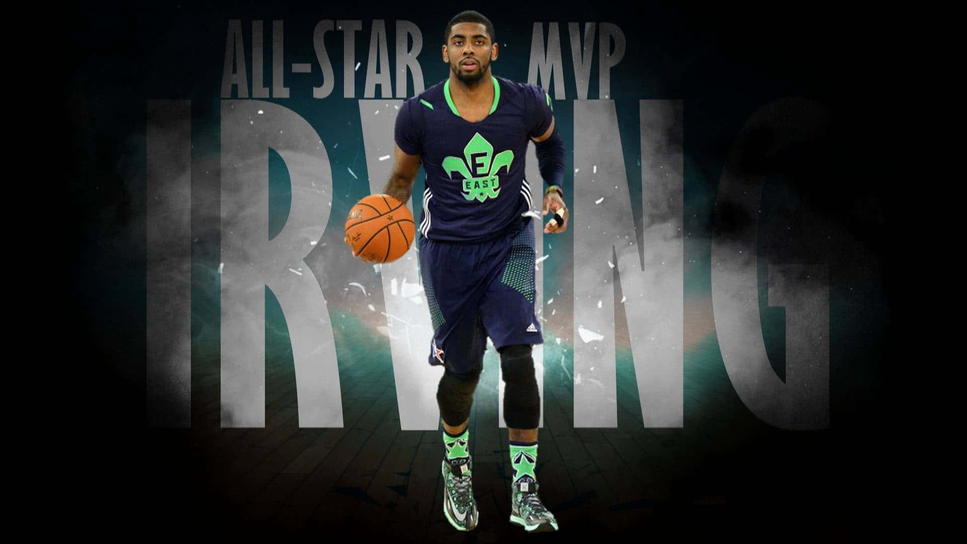 Kyrie Irving Taking A Break From Being Cool Wallpaper