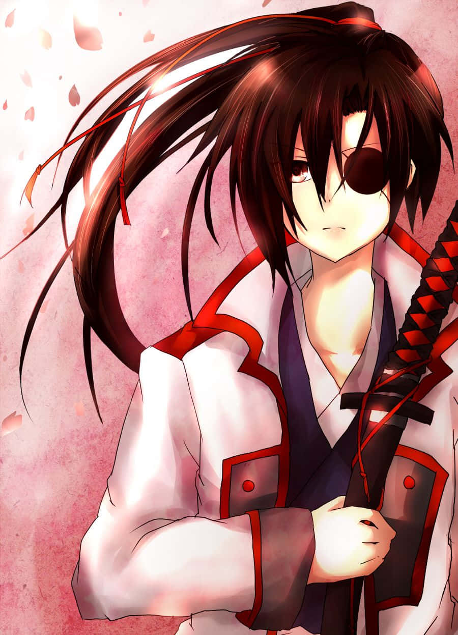 Kyubei Yagyu Anime Samurai Portrait Wallpaper