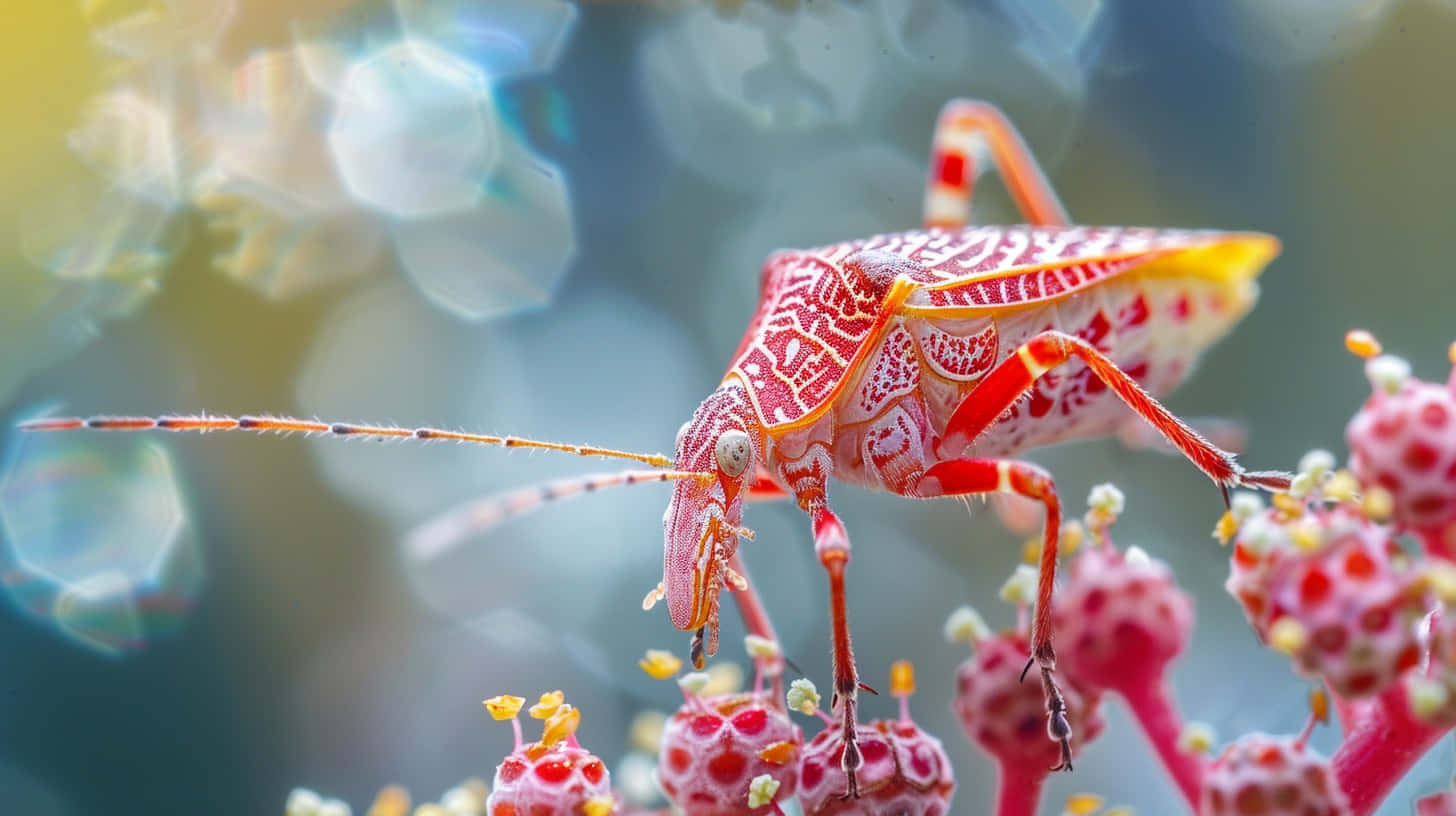 Lace Bug On Plant Wallpaper