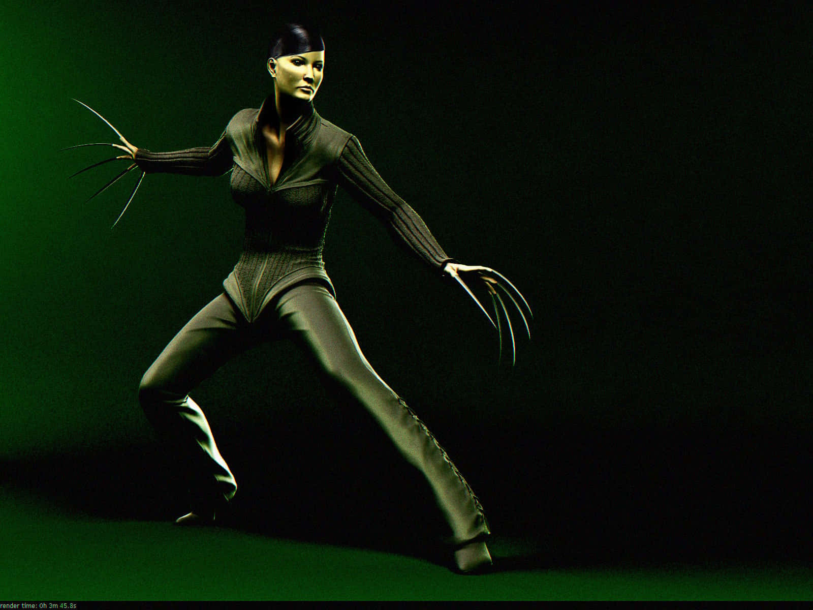 Lady Deathstrike In Action Wallpaper