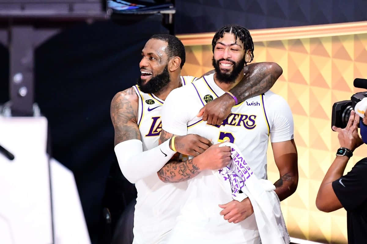 Lakers Celebration2020 Championship Wallpaper