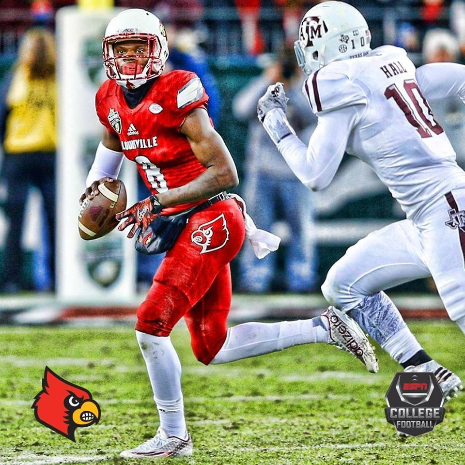 Lamar Jackson Louisville Cardinals Wallpaper