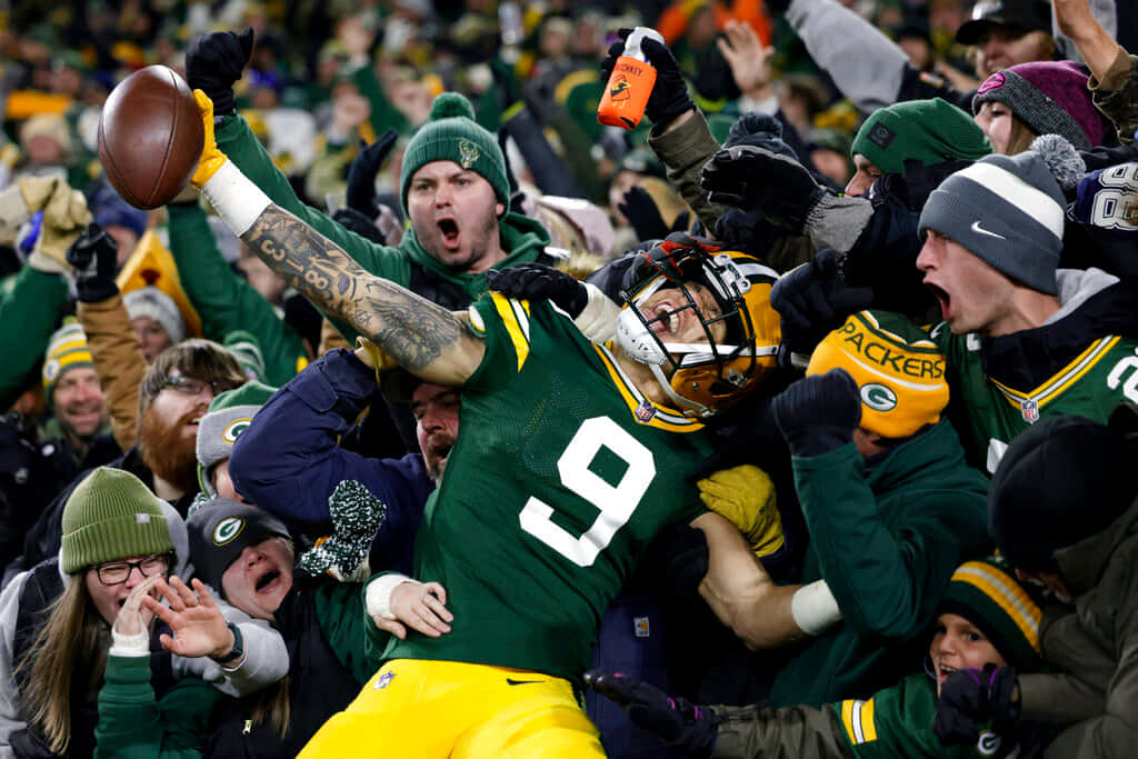 Lambeau Leap Celebration Wallpaper