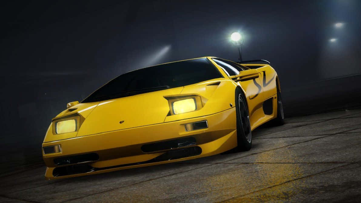 Lamborghini Diablo 1191 X 670 Wallpaper Wallpaper