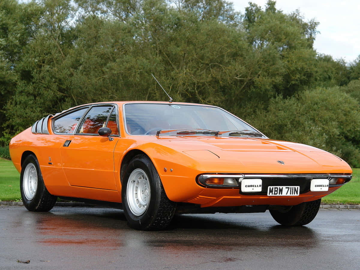 Lamborghini Urraco - Style And Power Combined Wallpaper