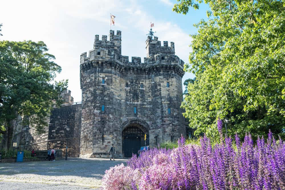 Lancaster Castle Gateway Summer Wallpaper