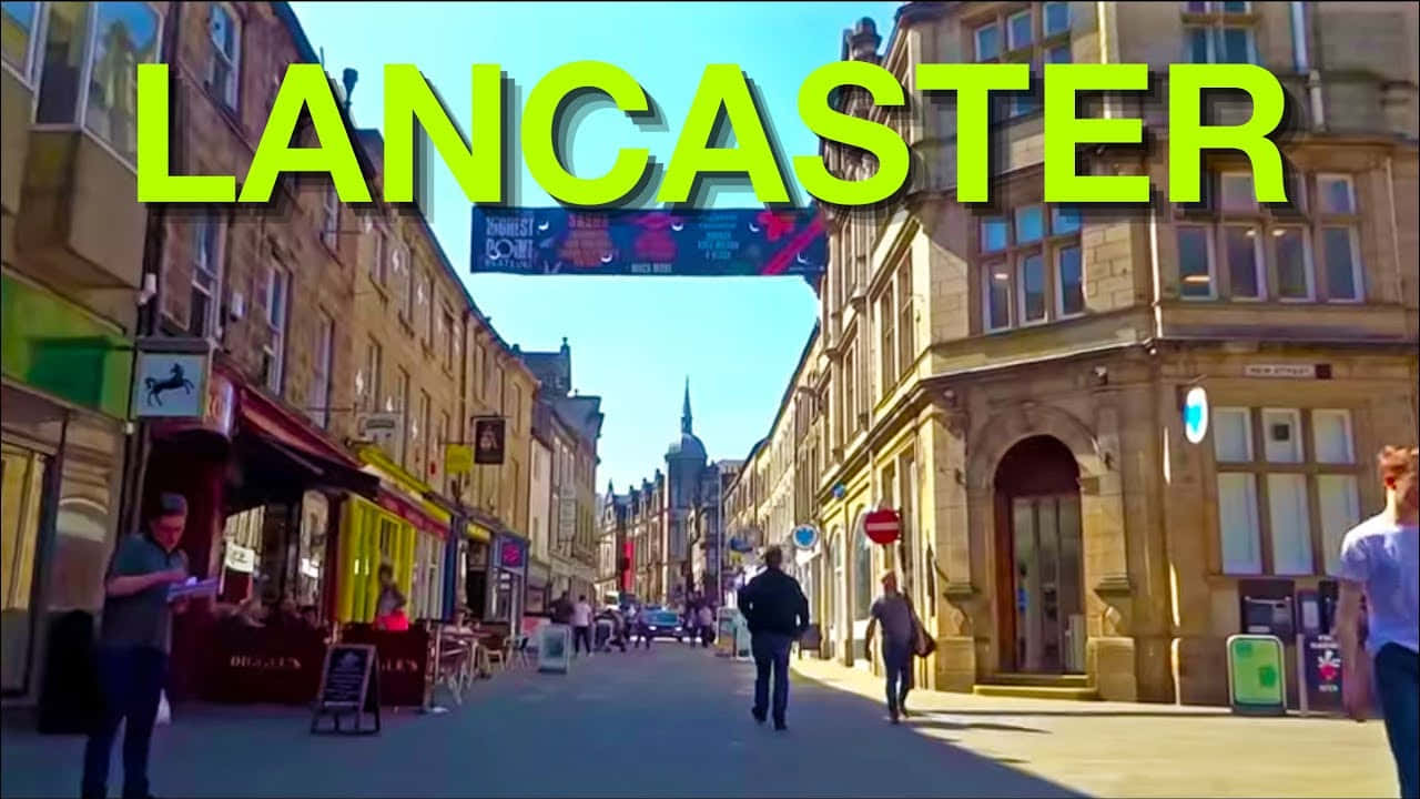 Lancaster City Center Sunny Day Wallpaper