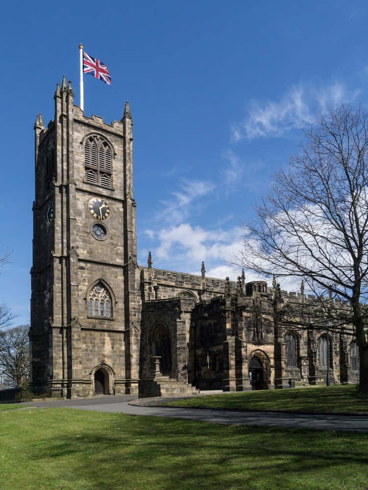 Lancaster Priory Church U K Wallpaper