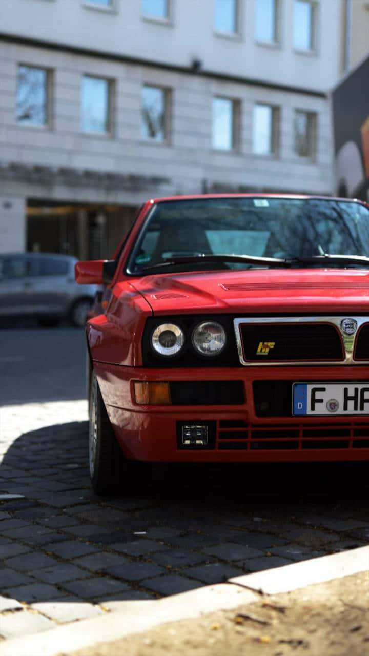 Lancia Delta Integrale In The Sunshine Wallpaper