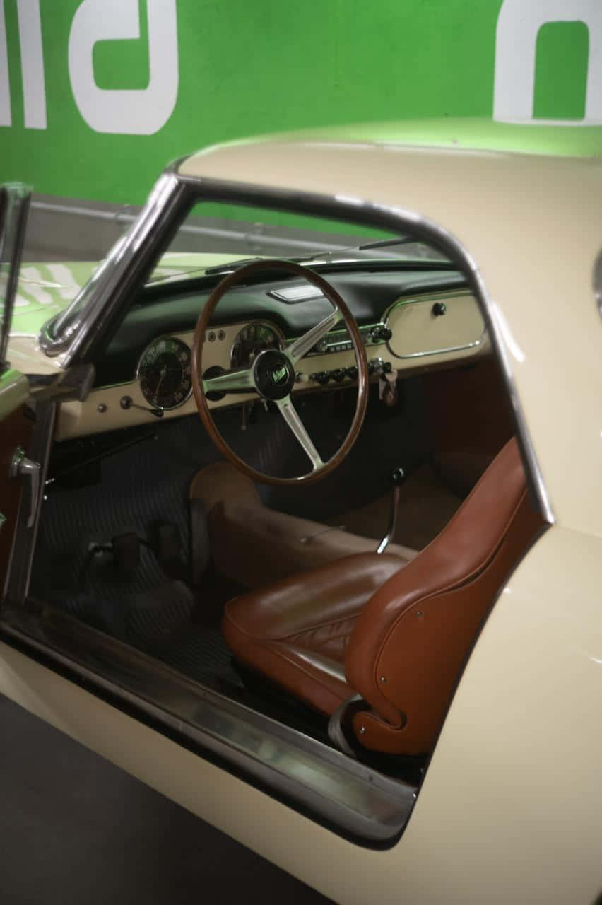 Lancia Flaminia Interior View Wallpaper