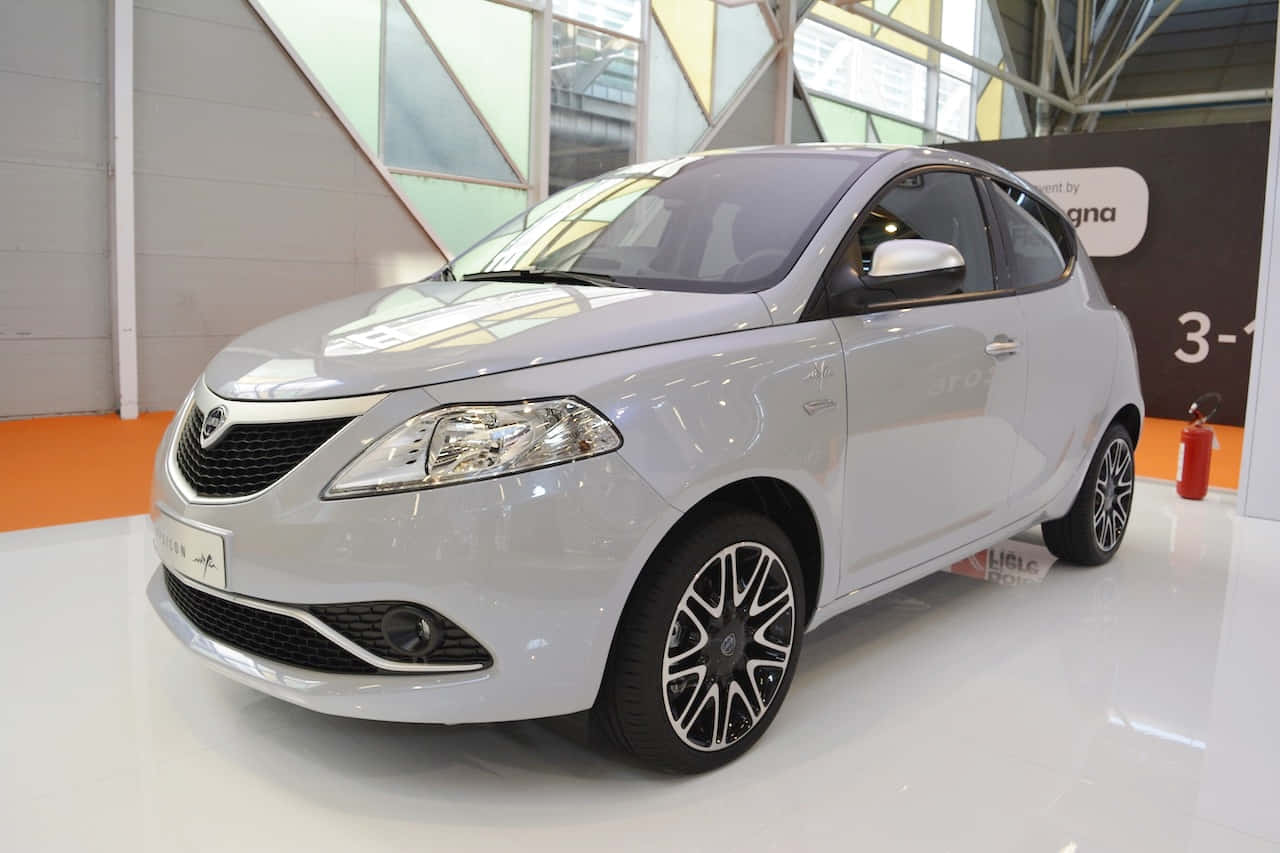 Lancia Ypsilon Exhibition Wallpaper