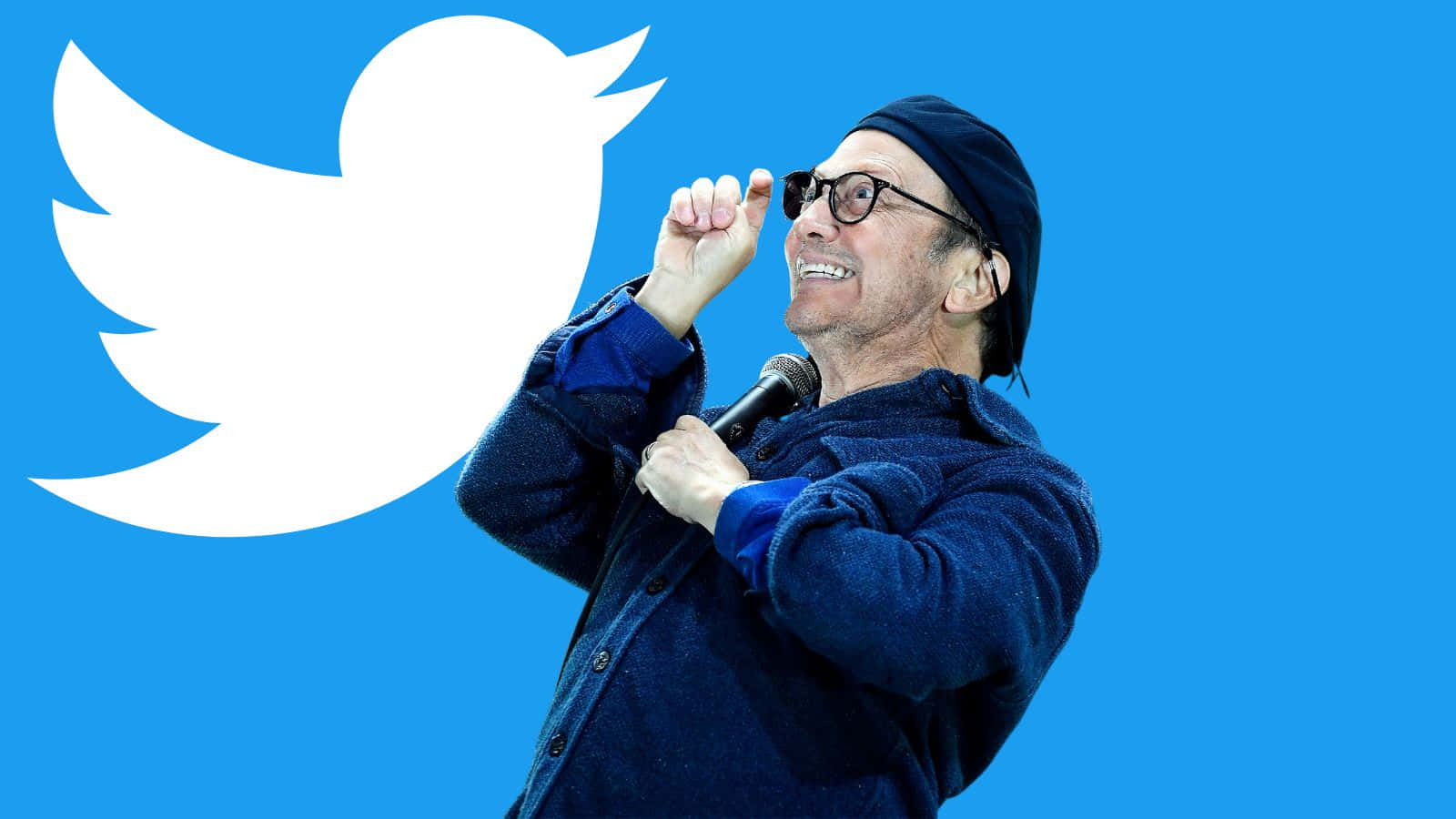 Landscape Twitter Icon With Rob Schneider Wallpaper