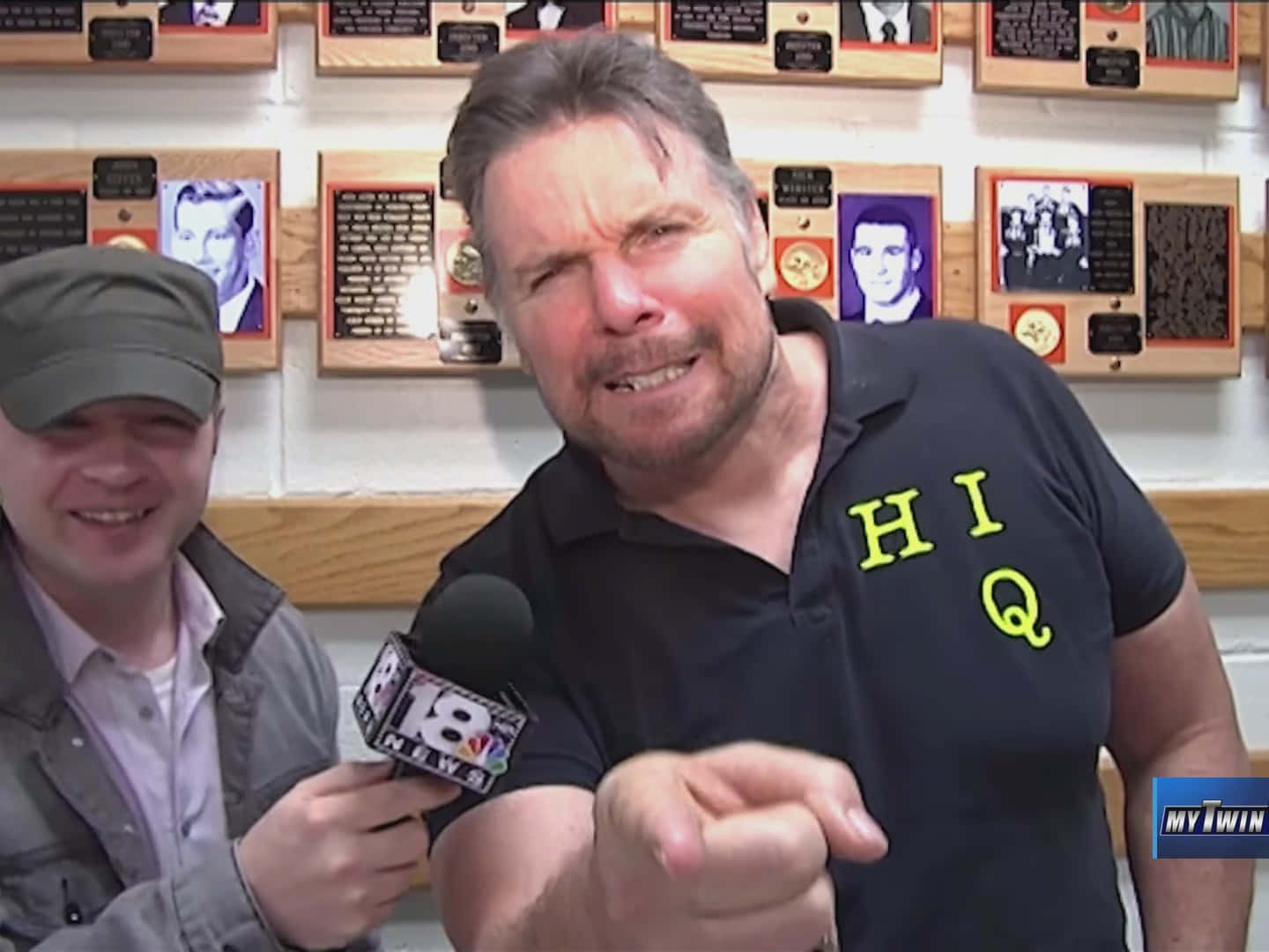 Lanny Poffo Pointing Finger Wallpaper