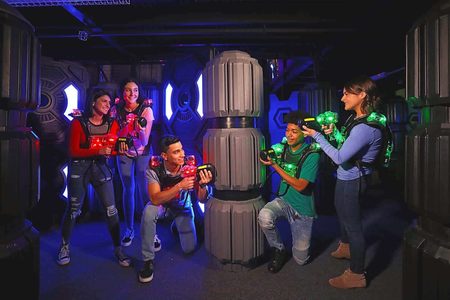 Laser Tag Team Action.jpg Wallpaper