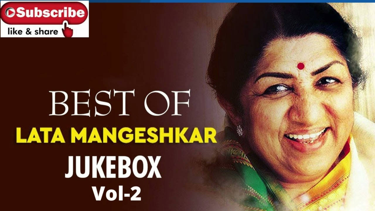 Lata Mangeshkar Jukebox Album Cover Wallpaper