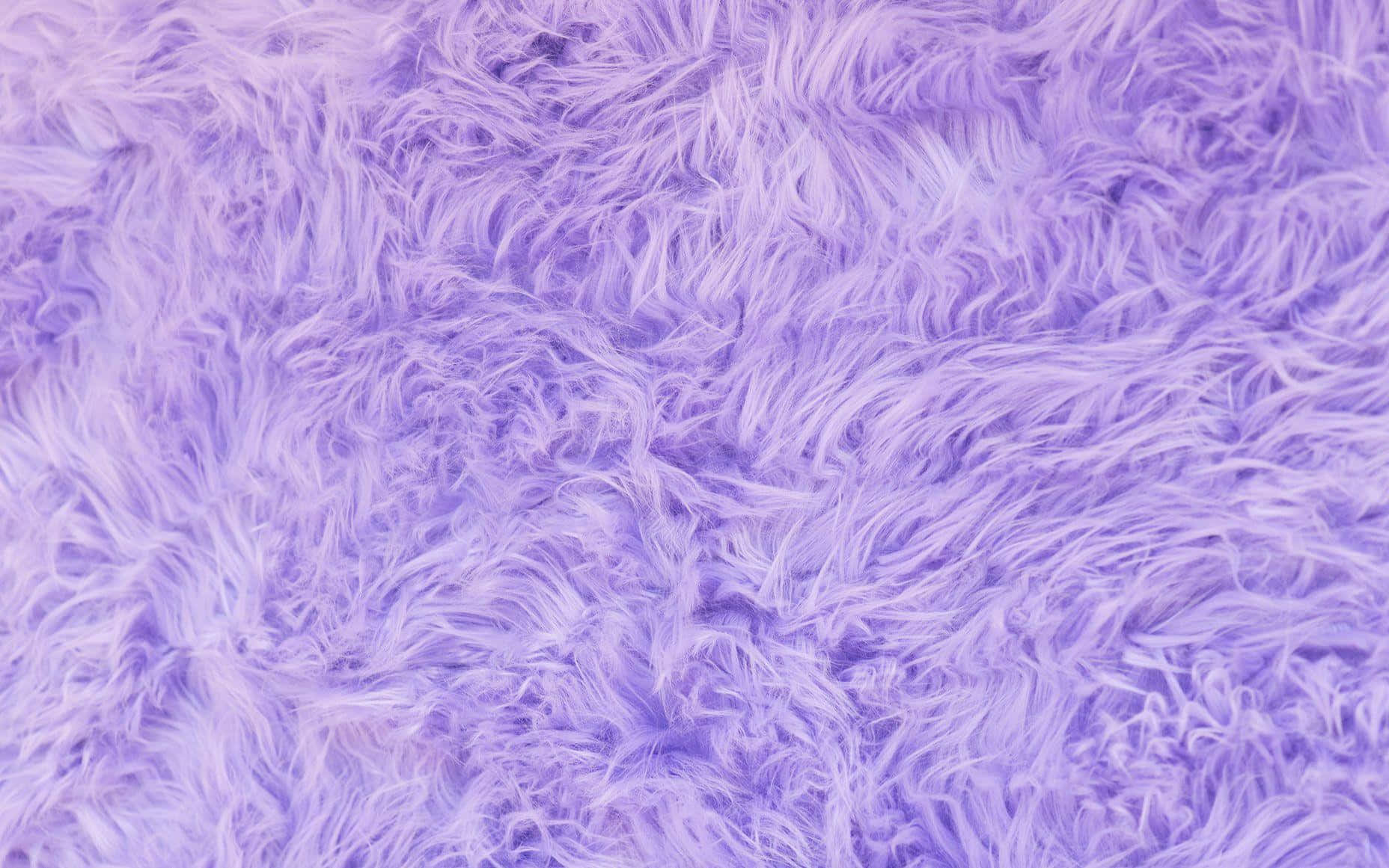 Lavender Faux Fur Texture Wallpaper