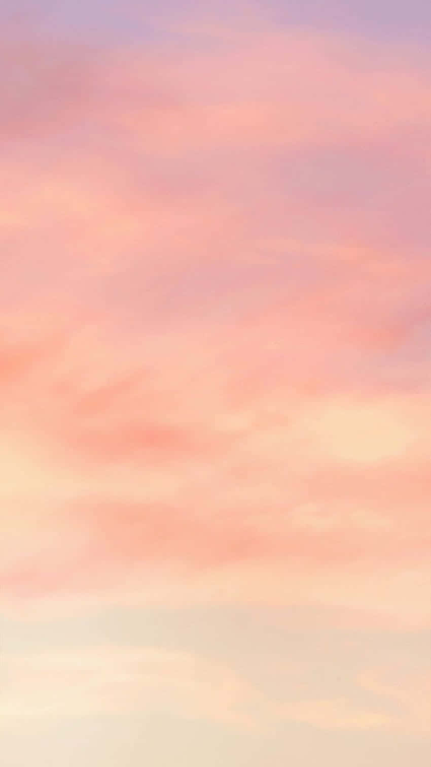 Lavender Skies And Wispy Pink Clouds - Color Pastel Aesthetic Wallpaper