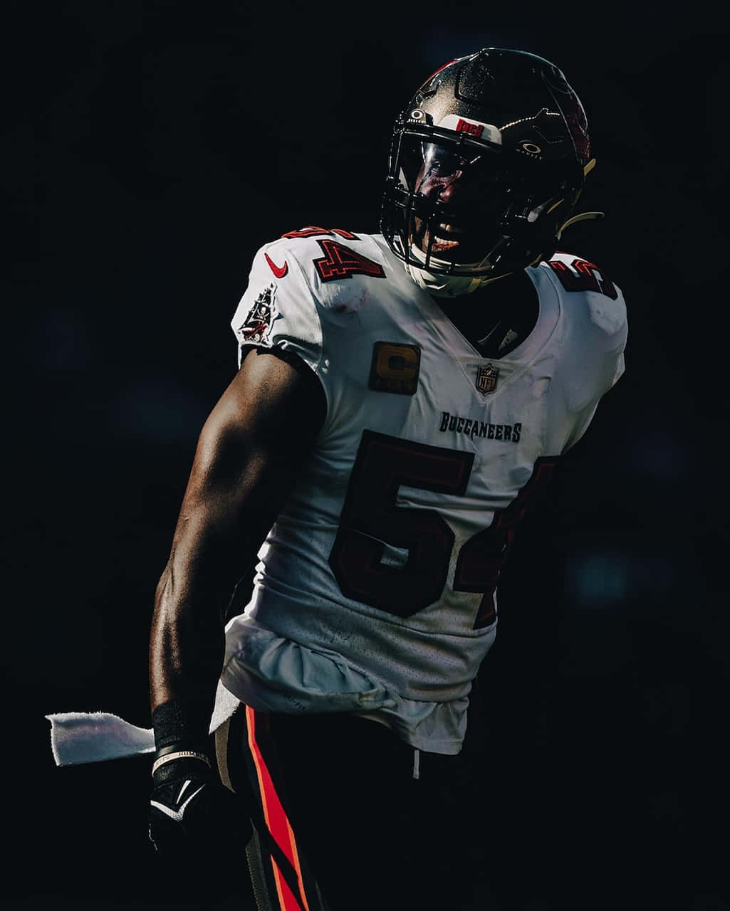 Lavonte David Buccaneers Linebacker Intensity Wallpaper