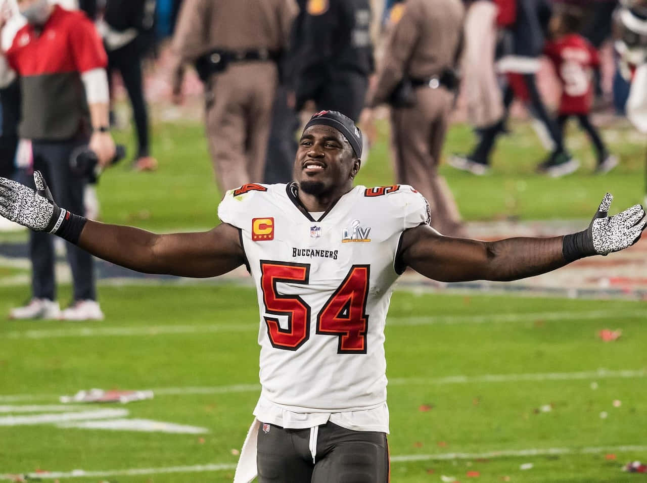 Lavonte David Celebration Buccaneers Wallpaper