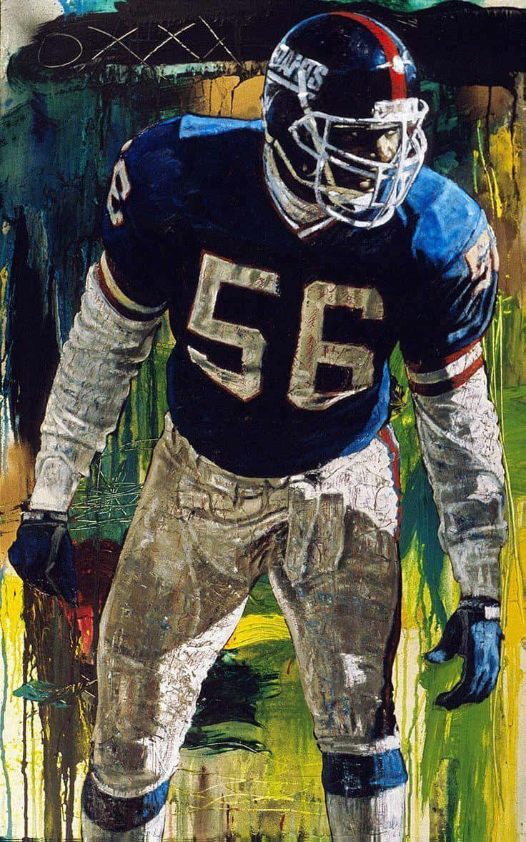 Lawrence Taylor Cool Drawing Football Wallpaper