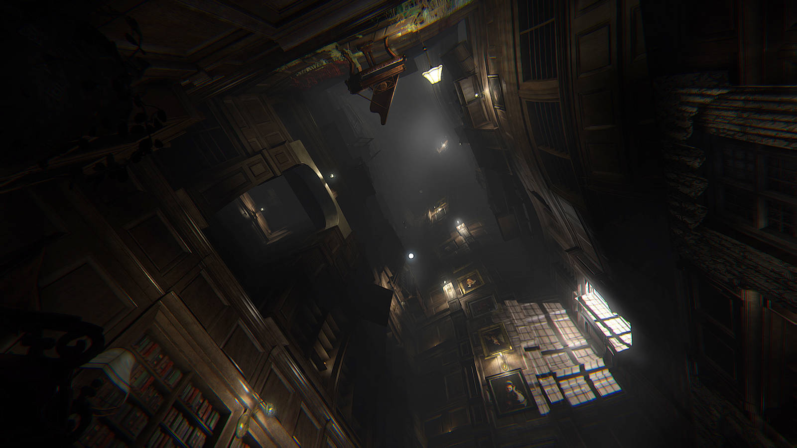 Layers Of Fear Upside-down Room Wallpaper