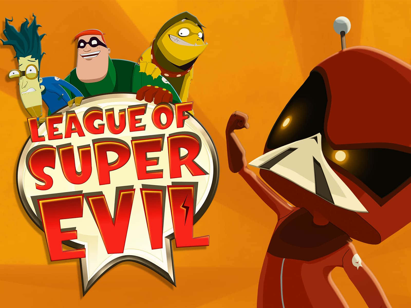 Leagueof Super Evil Animated Characters Wallpaper