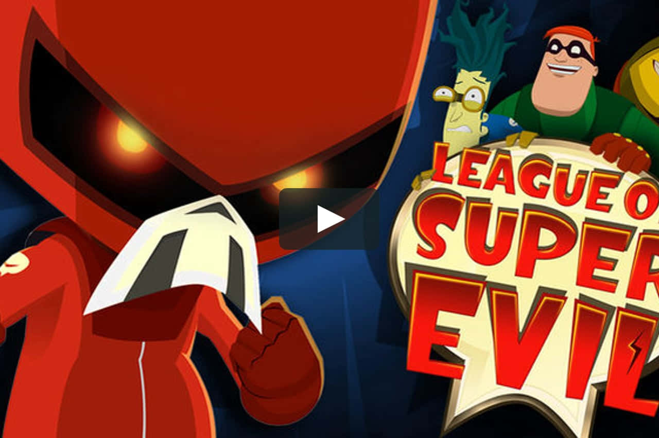 Leagueof Super Evil Promo Art Wallpaper