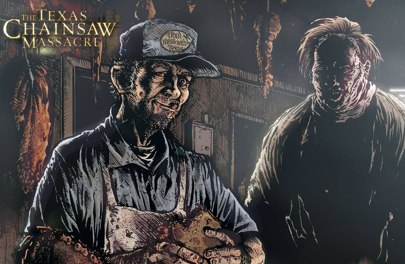 Leatherface Classic Art Wallpaper