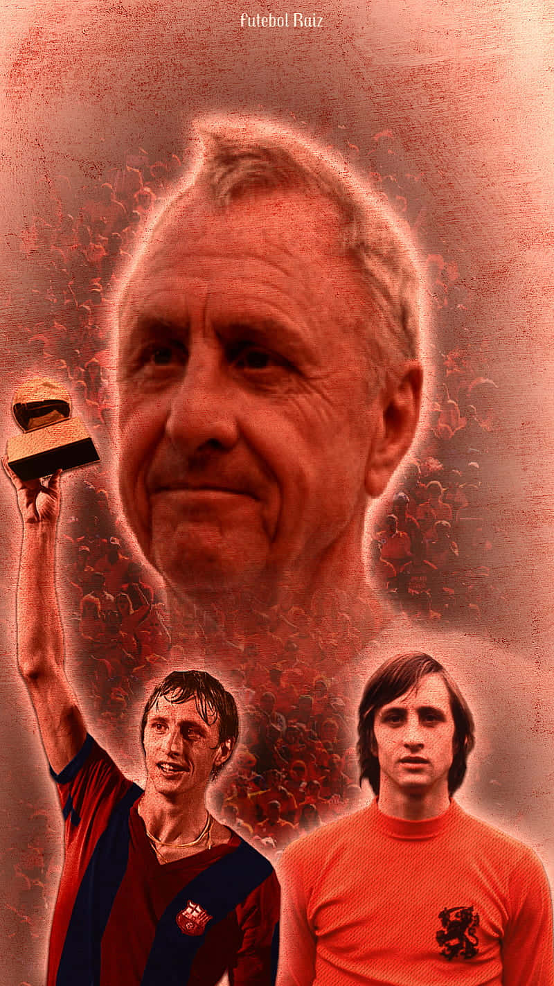 Legend Of Football, Johan Cruyff. Wallpaper