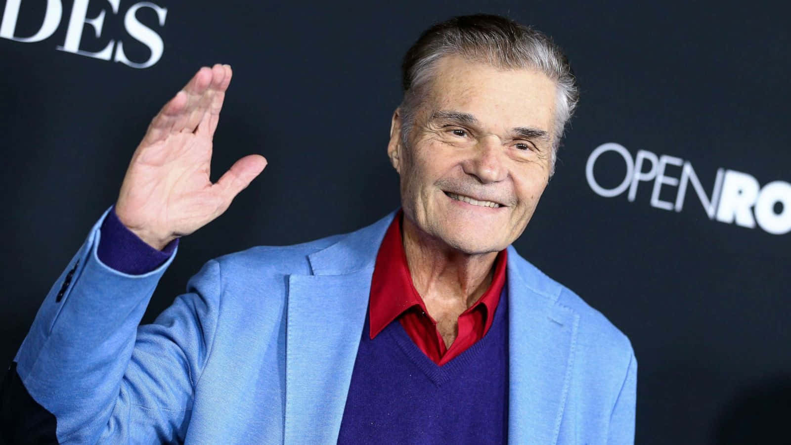 Legendary Actor Fred Willard Smiling Wallpaper