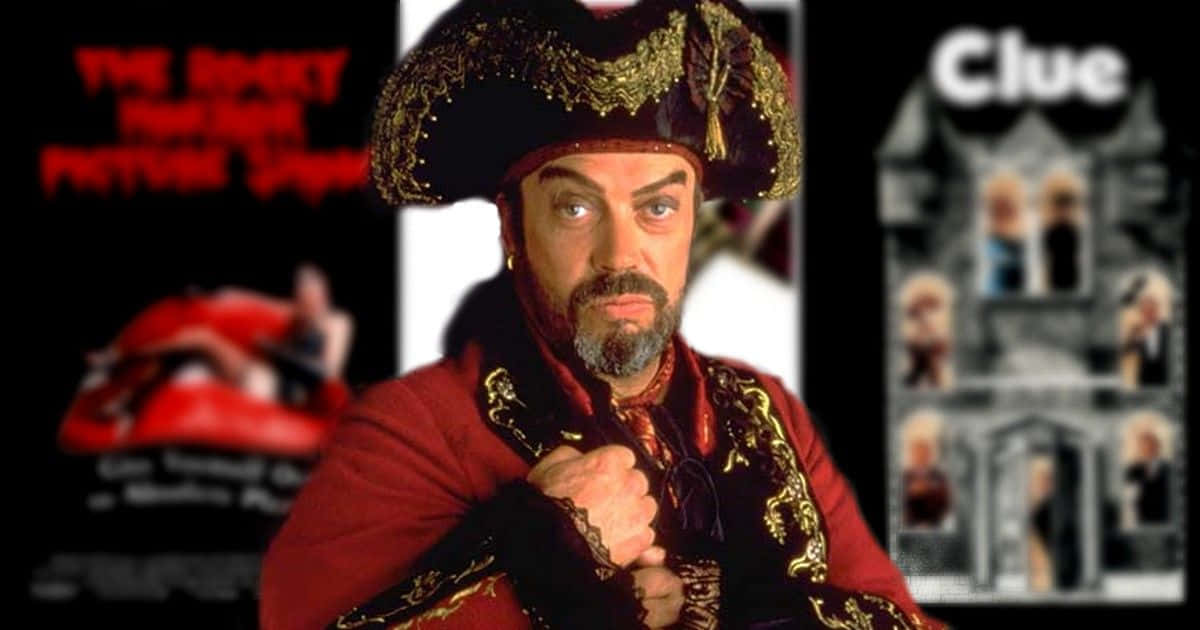 Legendary Actor Tim Curry Smiling Wallpaper