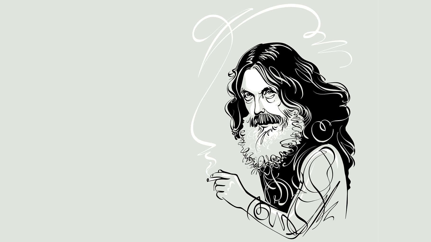 Legendary Comic Book Writer Alan Moore Wallpaper