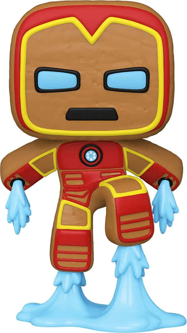 Legendary Iron Man Pop Figures Wallpaper