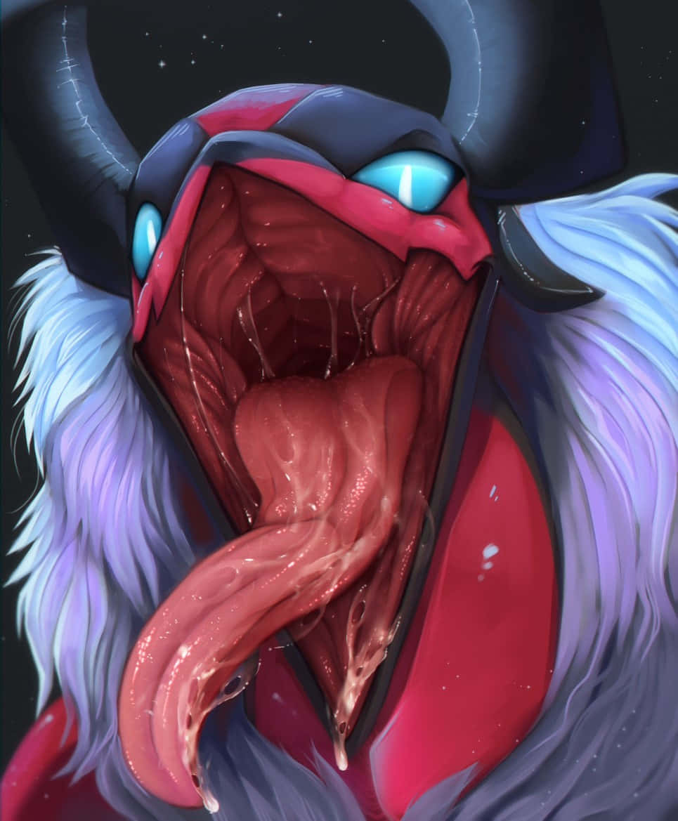 Legendary Pokemon Yveltal Face Up Close Wallpaper